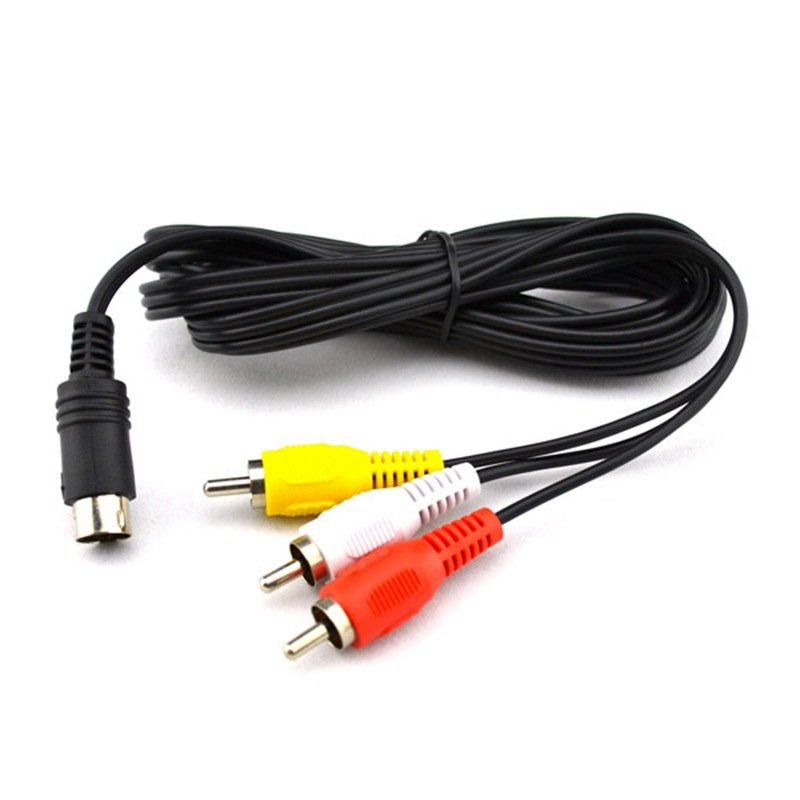 Kabel AV 1.8m untuk SEGA Genes - Retro Gaming Cables ulasan dan harga