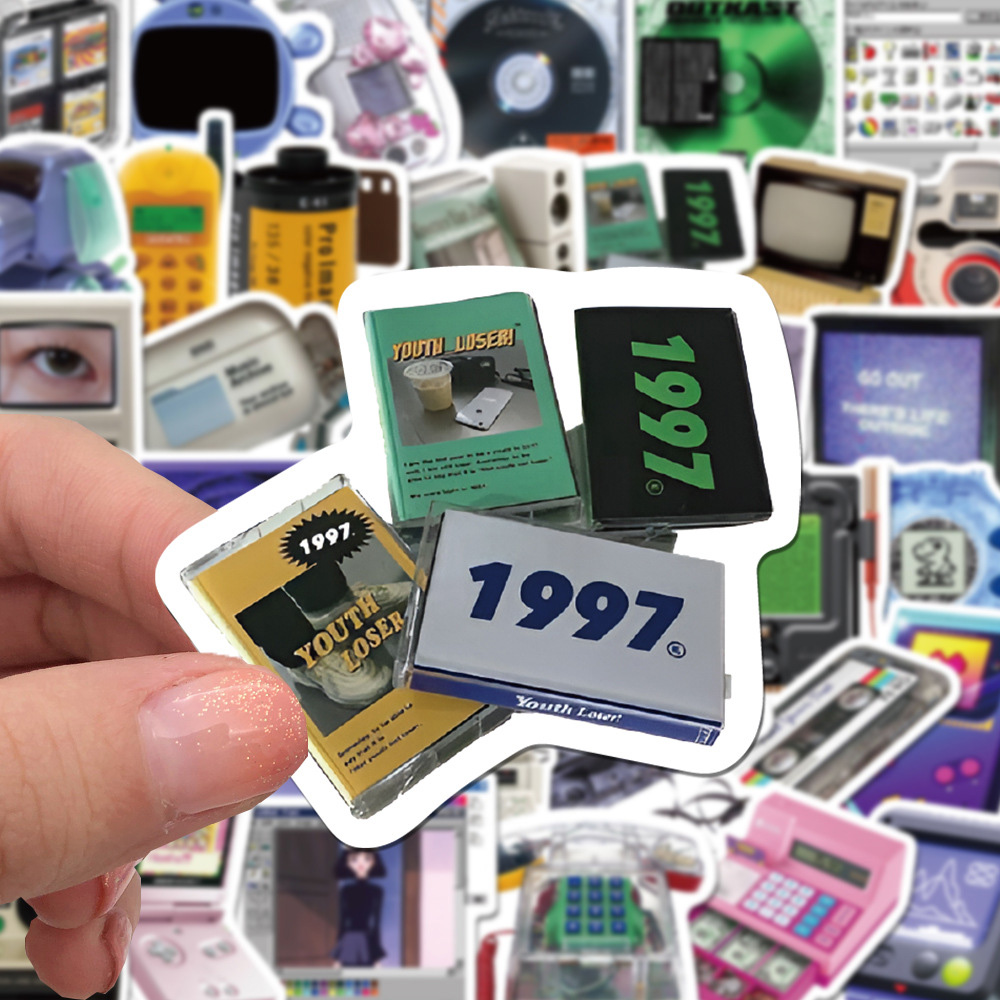10/30/50 Buah Stiker Kartun Ko - Retro Gaming Phone ulasan dan harga