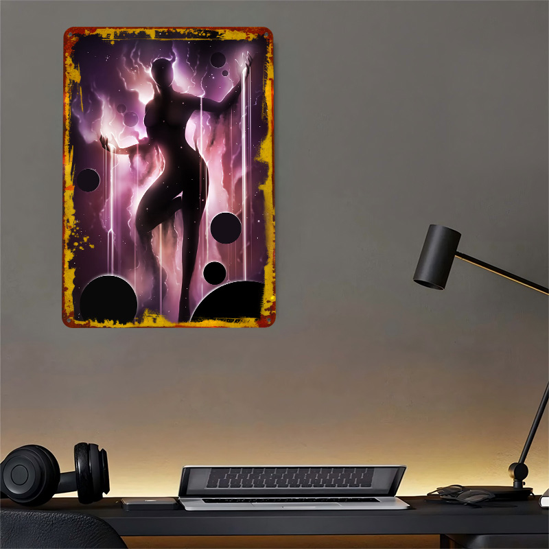 Poster Wanita Luar Angkasa Lai - Retro Gaming Space ulasan dan harga